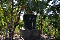 Water Tank at school in Jacmel