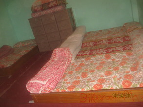 One of the bedrooms