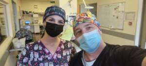 Dr. Elena with Dr. Aurelian