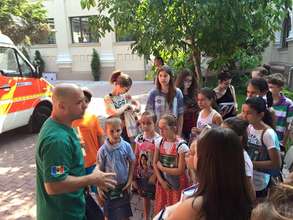 Dr. A at education day in Craiova