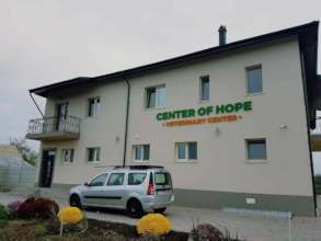 Center of Hope has her sign now