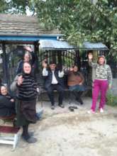 departing a village after a campaign day