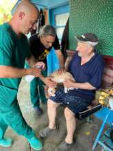 Dr. Aurelian Stefan and Tech Ovidiu educating