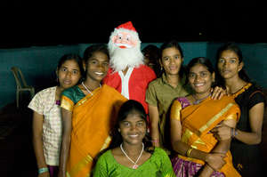 Cheese..........with Santa