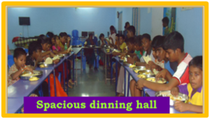 Spacious Dinning hall.