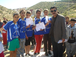 A gold medal for Naoual in athletics!