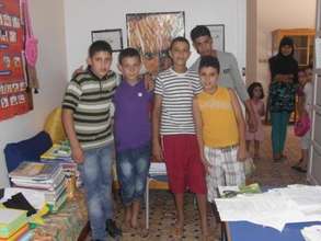 Distribution of school supplies