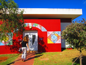 The SOS Village students workshop building.