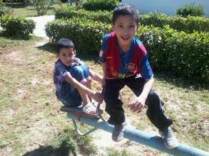Having fun during Family Day in Imzouren