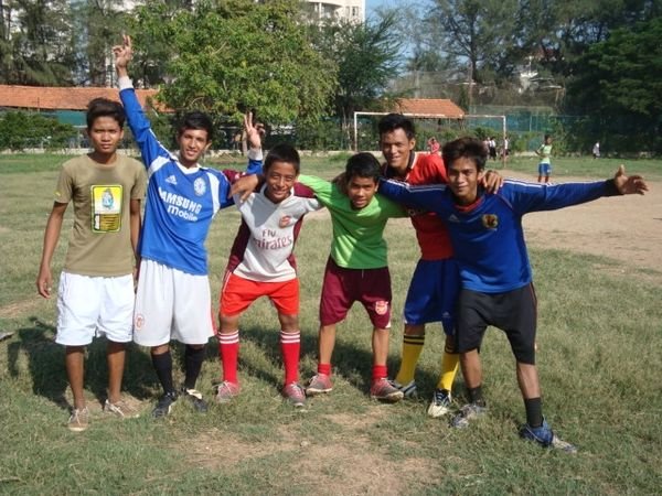 Cambodia Team Paris 2011 Homeless World Cup