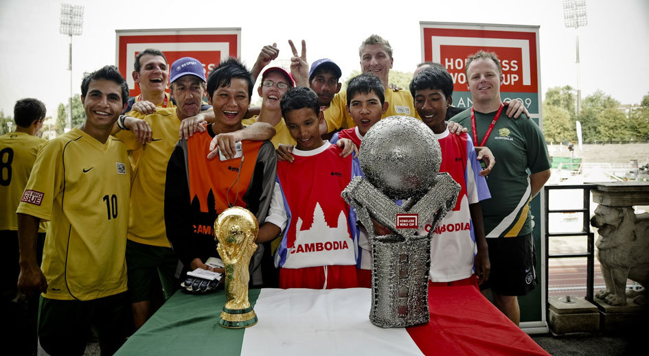 Cambodia Team Paris 2011 Homeless World Cup