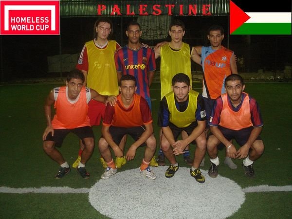 Palestine Team Paris 2011 Homeless World Cup