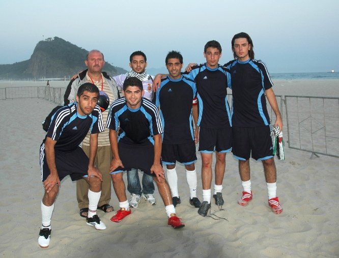 Palestine Team Paris 2011 Homeless World Cup