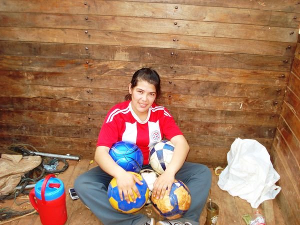 Paraguay Women Team Paris 2011 Homeless World Cup