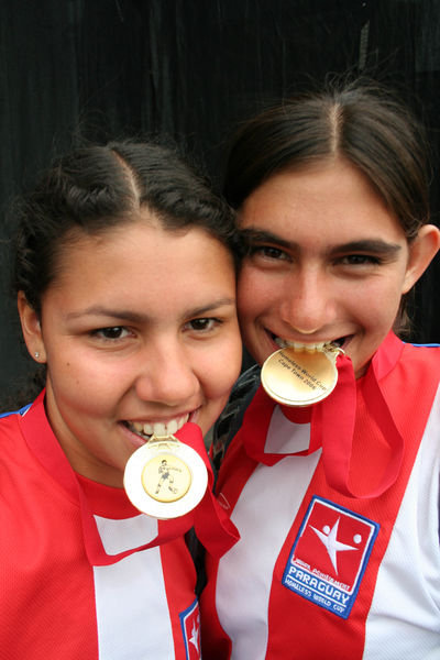 Paraguay Women Team Paris 2011 Homeless World Cup