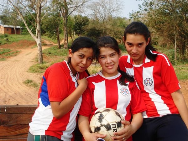 Paraguay Women Team Paris 2011 Homeless World Cup