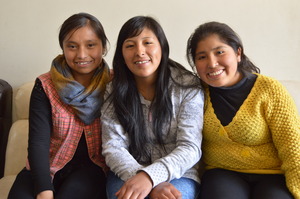 New PP Scholars: Gloria, Jessica, & Miriam