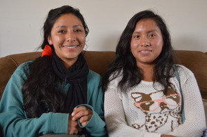 New Peruvian Promise Scholars: Helen and Sharron