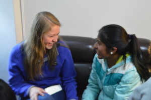 Lily in Cusco with PH Scholar Alexandra