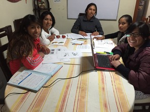 PH Girls doing their homework in the apartment