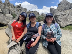 PH Scholars: Leidy, Karla, & Aldy at Machu Picchu