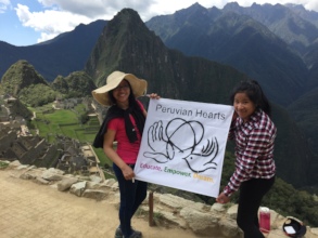 PH Scholars, Helen and Carlota, at Machu Picchu.