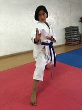 12-Year-Old National Karate Champion, Maricielo.