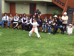 9 year-old, Maricielo, showed the power of women!