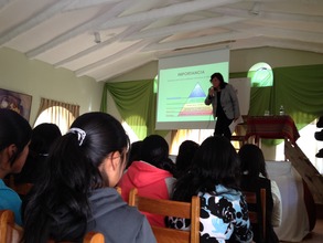 A speaker discusses the importance of self-esteem