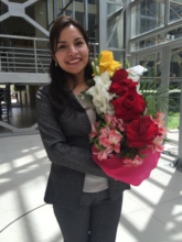 PH Scholar, Jhuvi, after defending her thesis.