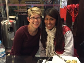 Mentor, Sue Peterson, with her Mentee, Alexandra.