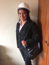 Rosa will finish her internship in Lima in March.