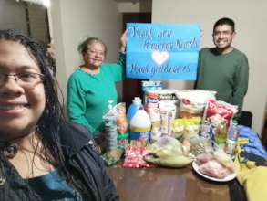 PH Scholar, Mafi, with her family..