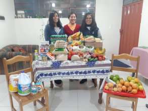 PH Scholars, Maite & Carmen, with their mother.