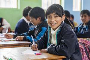 12-Year-Old Peruvian Hearts Scholar, Maricielo.