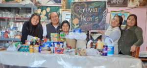PH Scholar, Melani, her family & their purchases.