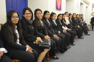 Miriam (2nd from left) with our PH scholars
