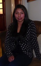 Peruvian Hearts' Newest Scholar, Yoselin.