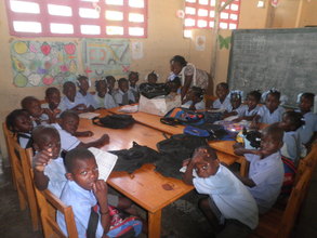 Mercy School children now have 175 books this year