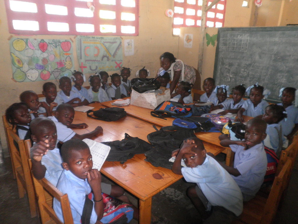 Support education in Haiti with books for schools