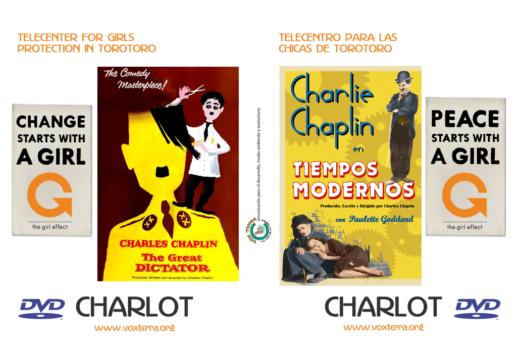 Fundraising campaign with "Charlot" DVDs