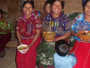 Ixil women at a training program