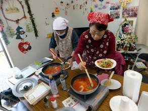 Female participants showed their skillfulness