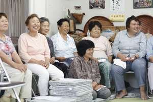 Participants in bright smiles