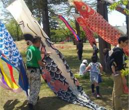 Carp streamers for the Children's Day