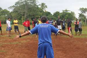 HS4D Soccer Program volunteer