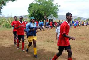 HS4D Soccer Program participants