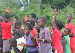 HS4D Soccer Program participants