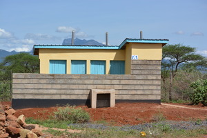 Restroom facilities at Lolkunyian Primary School