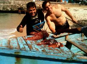 Lion Fish hunters (Volunteers)